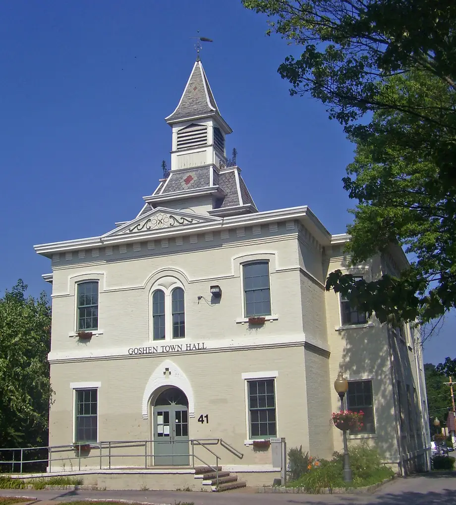 Goshen Town Hall in the Village of Goshen